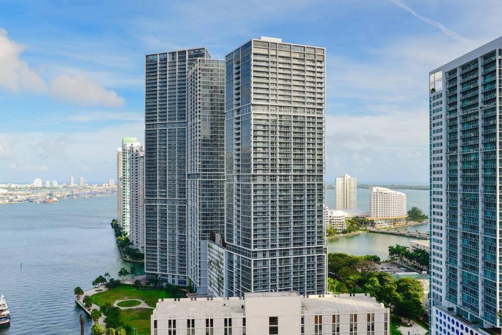 Wonderful 2 Bedroom Apt With Ocean Views At Icon Brickell Miami Kültér fotó