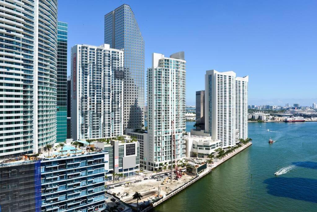 Wonderful 2 Bedroom Apt With Ocean Views At Icon Brickell Miami Kültér fotó