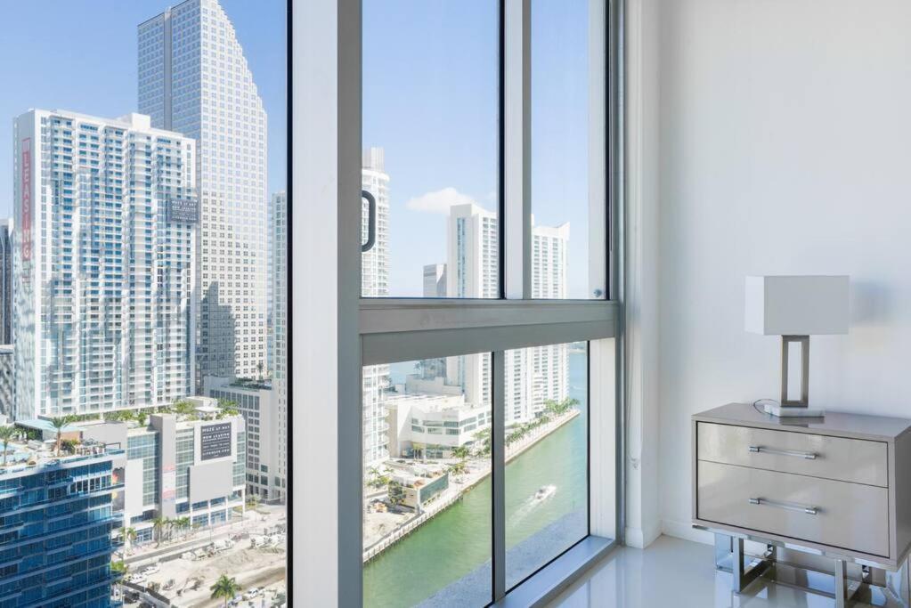 Wonderful 2 Bedroom Apt With Ocean Views At Icon Brickell Miami Kültér fotó